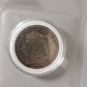 1893 cc morgan Silver dollar